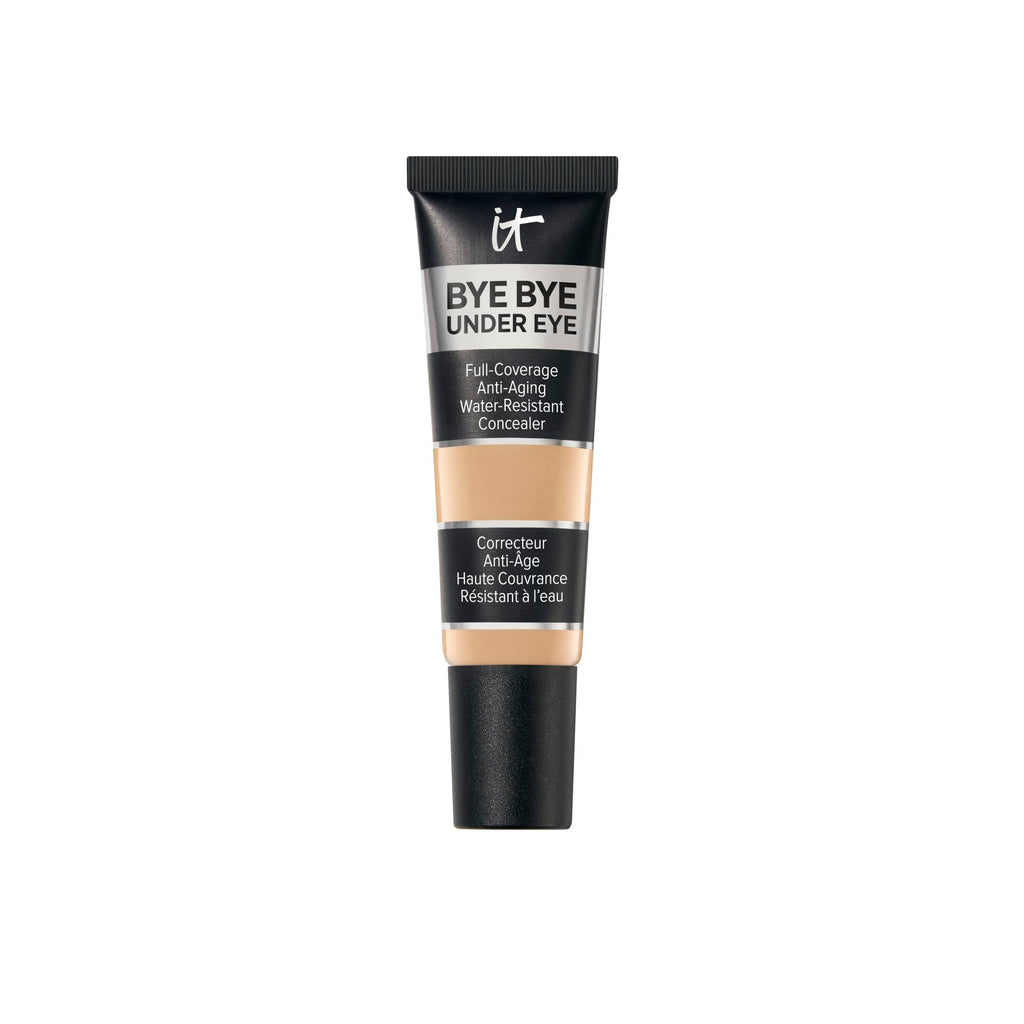 IT Cosmetics Bye Bye Under Eye Concealer (Medium Nude) – Water-Resistant, Full Coverage, 24H Wear