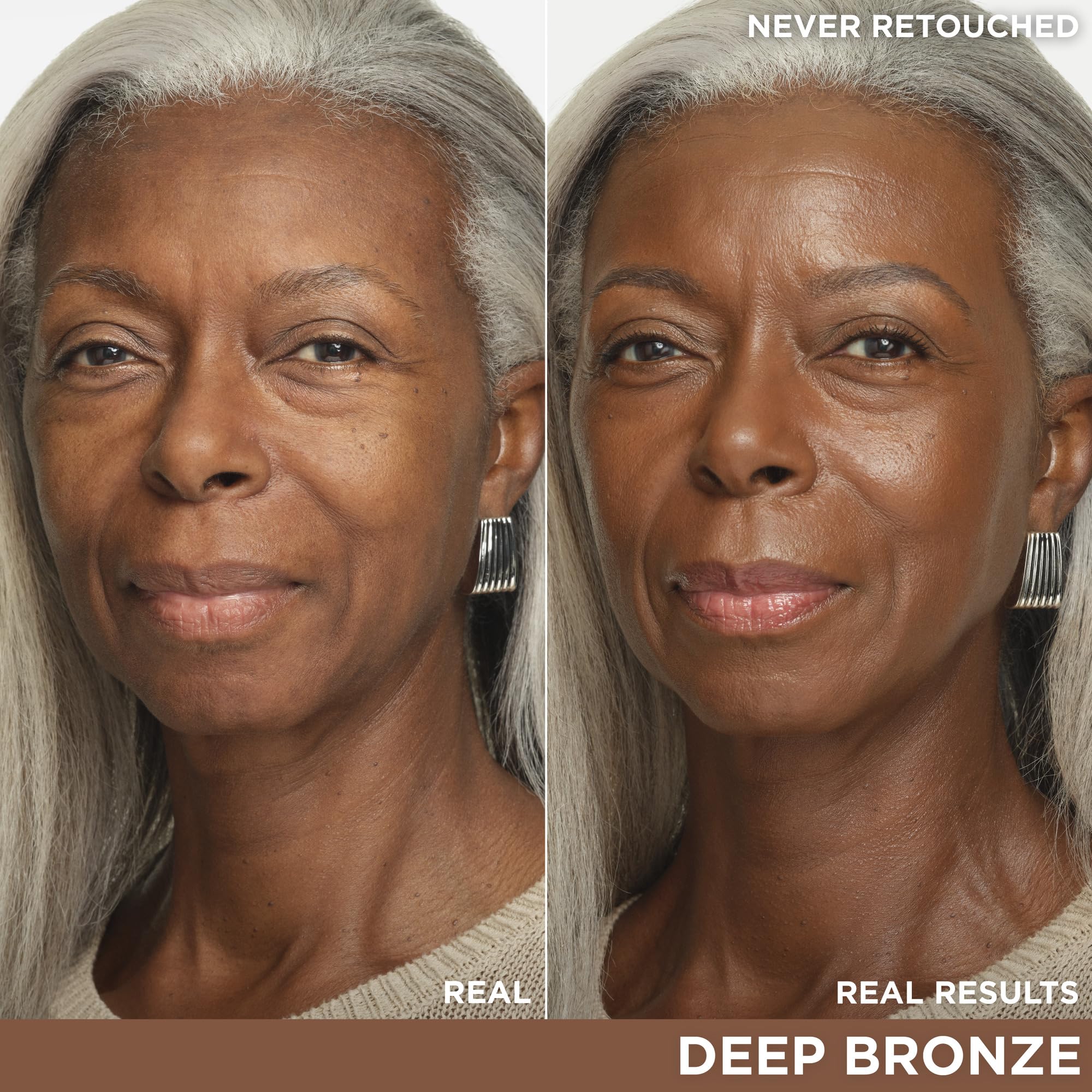 IT Cosmetics CC+ Nude Glow Deep Bronze – Medium Coverage Foundation with SPF 40 + Brightening Serum