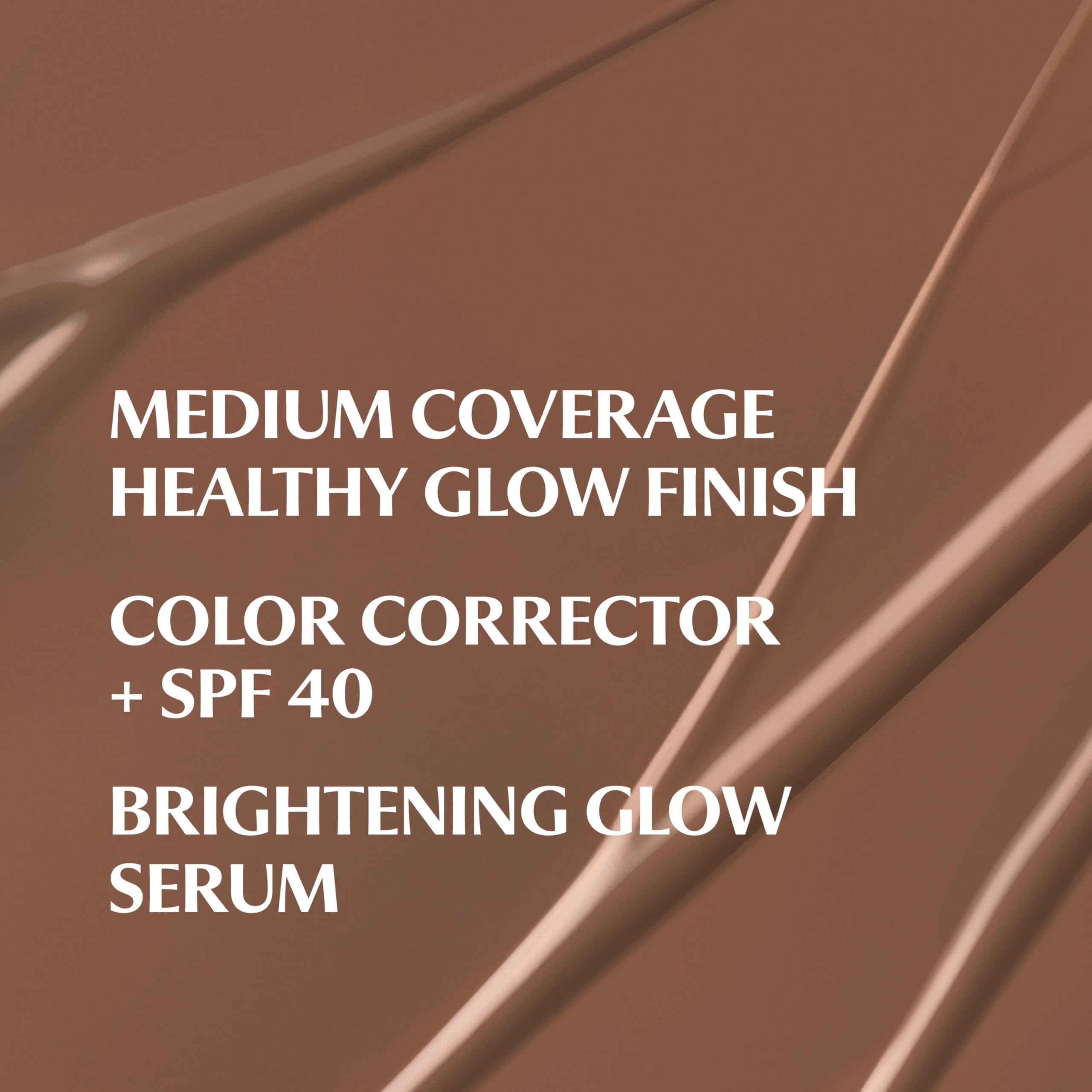 IT Cosmetics CC+ Nude Glow Deep Bronze – Medium Coverage Foundation with SPF 40 + Brightening Serum