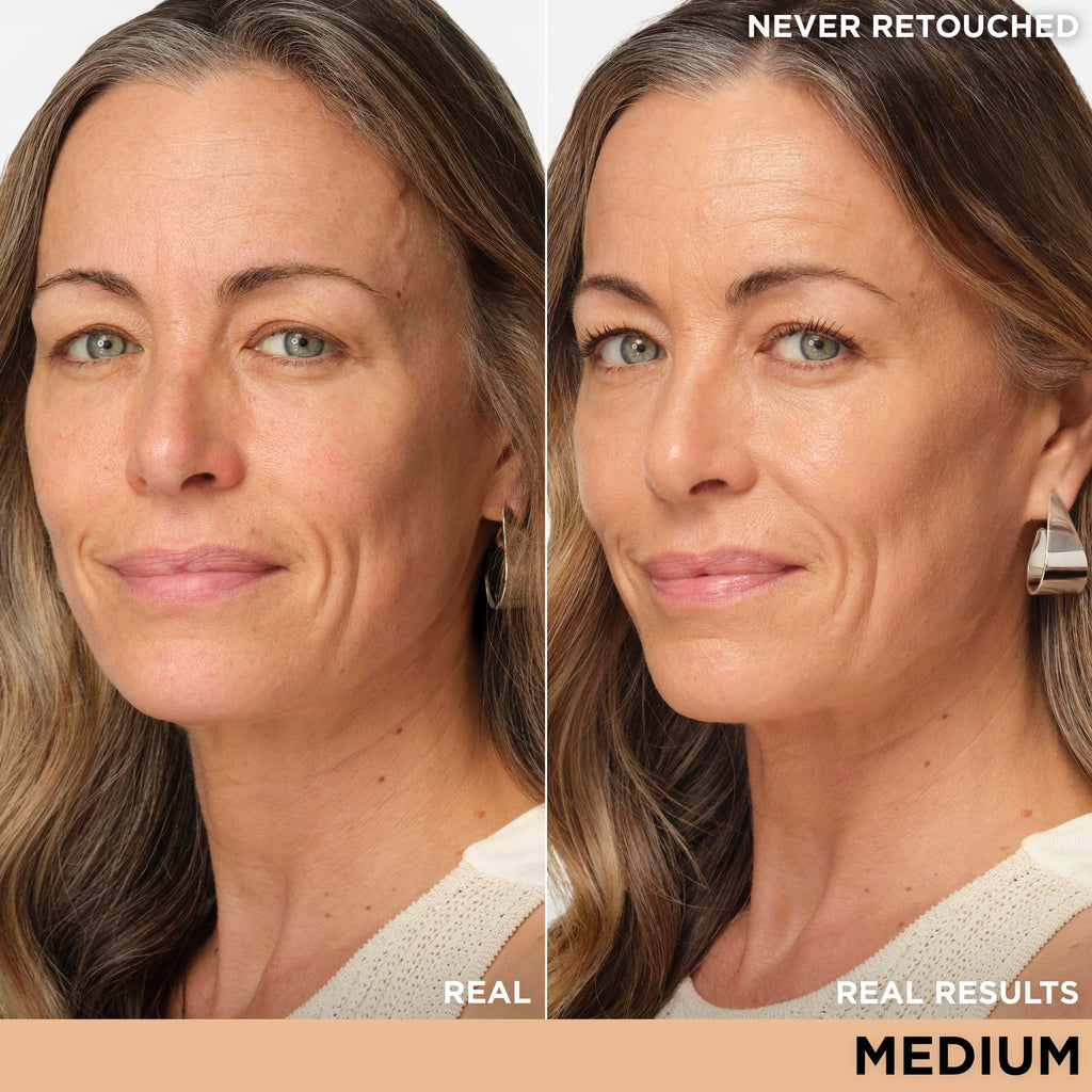 IT Cosmetics CC+ Nude Glow Medium Coverage Foundation SPF 40 & Brightening Serum – 1.08 fl oz