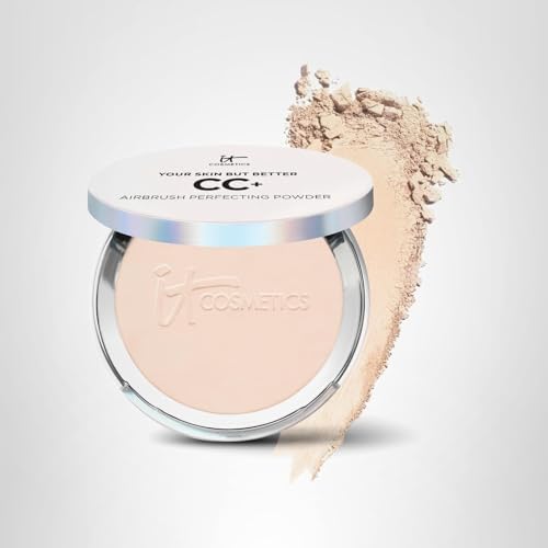 IT Cosmetics CC+ Airbrush Perfecting Powder Foundation (Fair) - Sheer to Full Coverage
