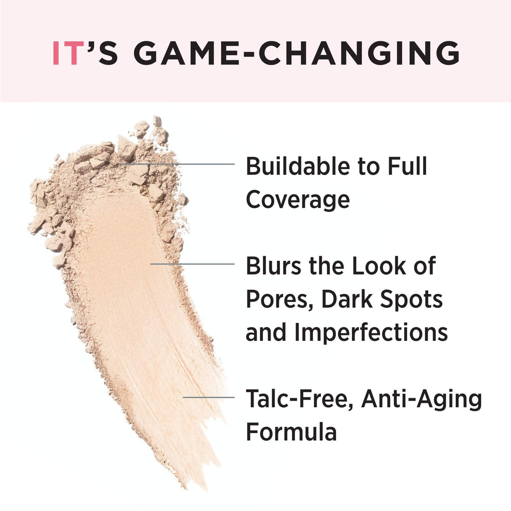IT Cosmetics CC+ Airbrush Perfecting Powder Foundation (Fair) - Sheer to Full Coverage