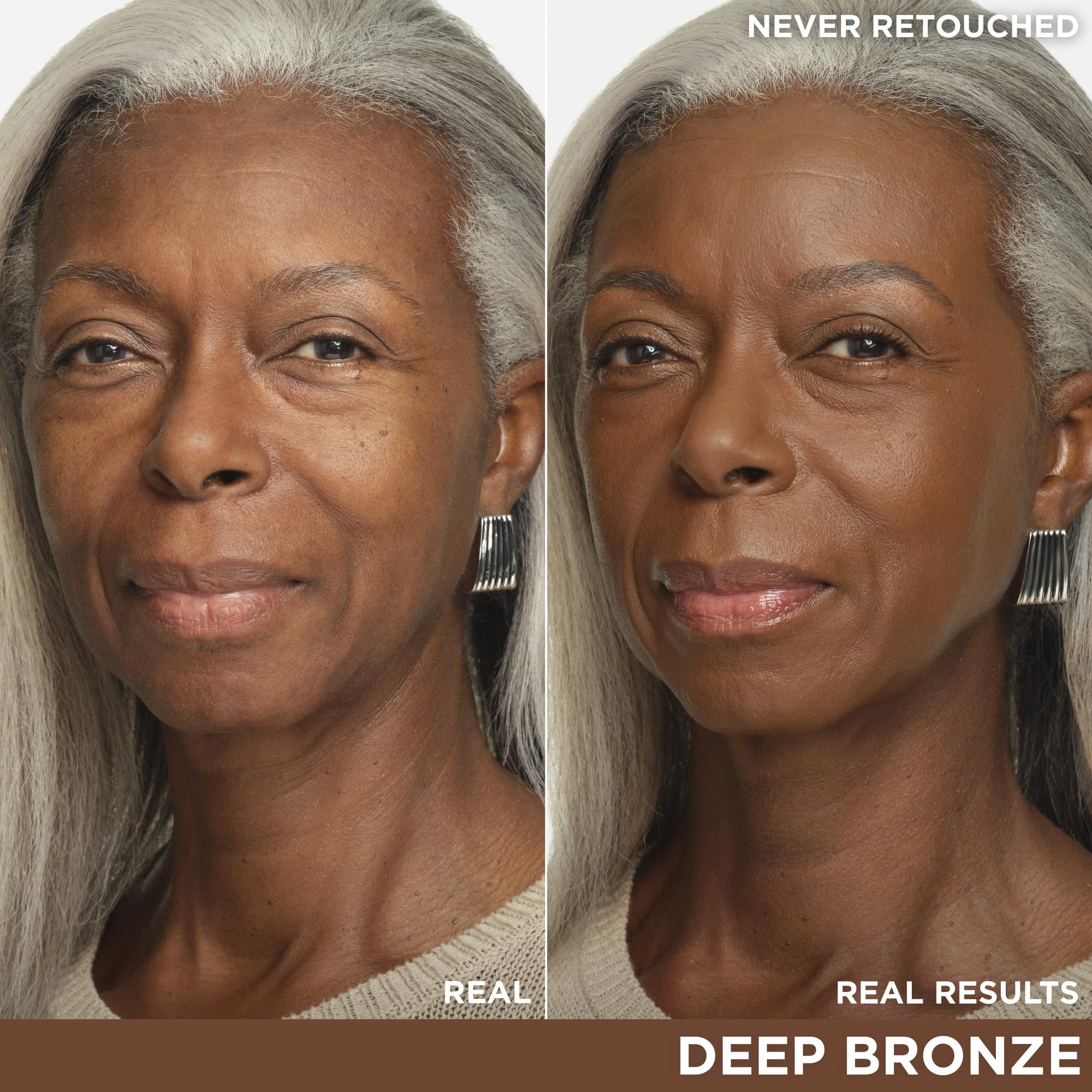 IT Cosmetics CC+ Cream Deep Bronze – SPF 50+ Full-Coverage Foundation with Hyaluronic Acid & Peptides