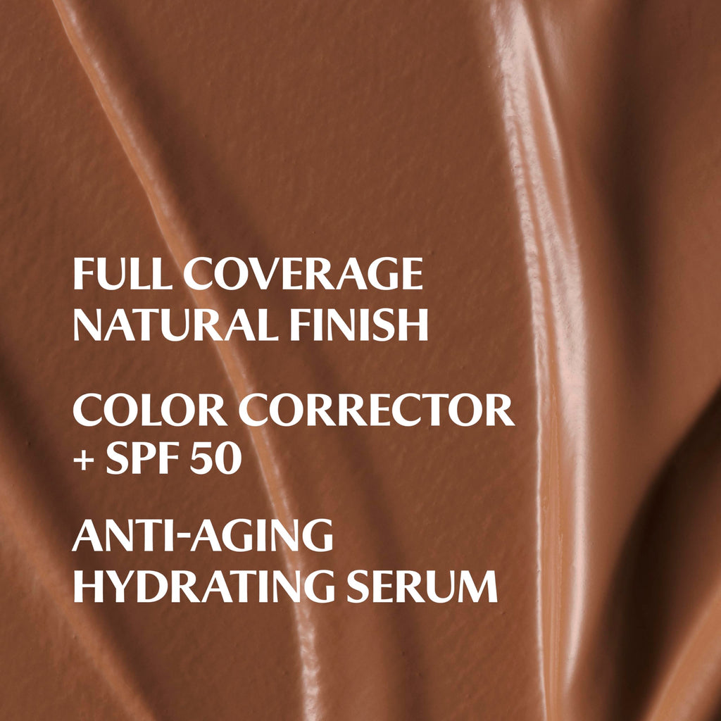 IT Cosmetics CC+ Cream Deep Bronze – SPF 50+ Full-Coverage Foundation with Hyaluronic Acid & Peptides