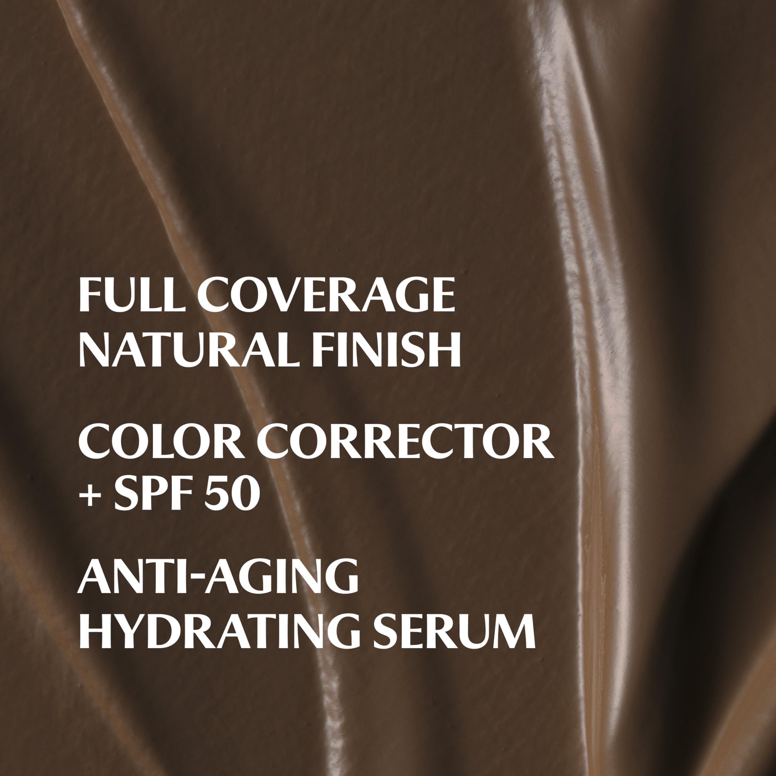 IT Cosmetics CC+ Cream Deep Cool – SPF 50+ Full-Coverage Foundation with Hyaluronic Acid & Peptides