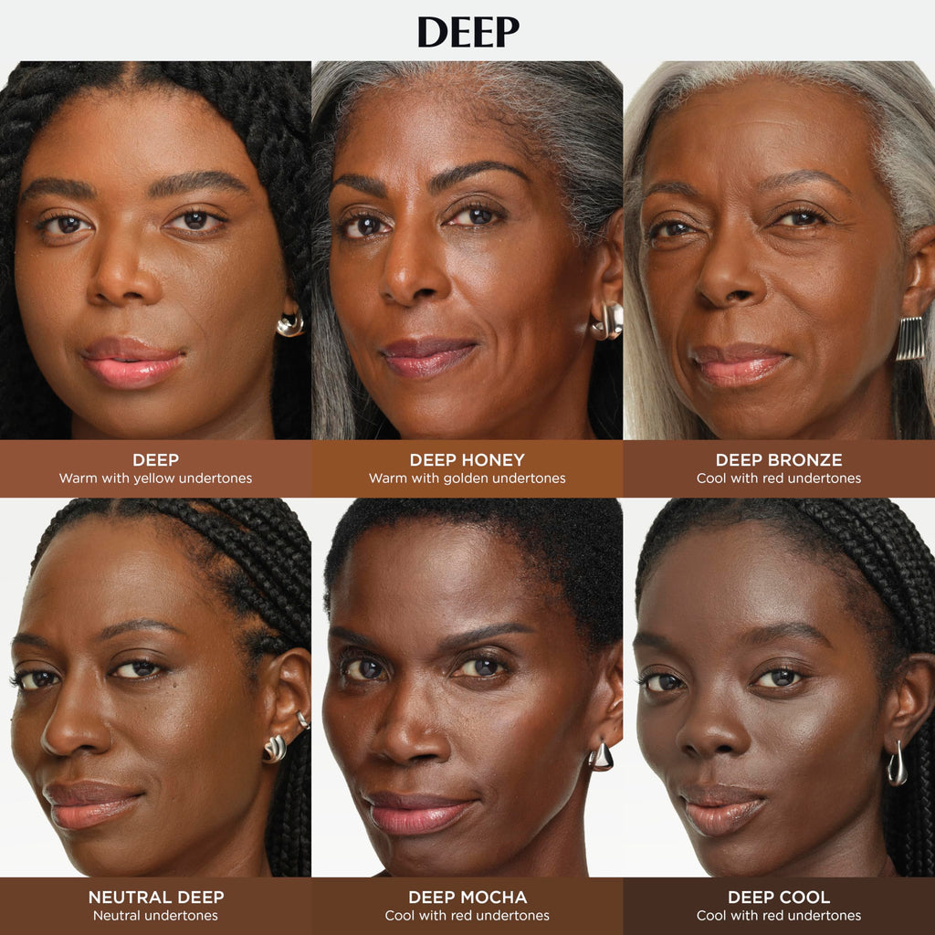 IT Cosmetics CC+ Cream Neutral Deep – SPF 50+ Full Coverage Foundation with Hyaluronic Acid & Peptides