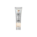 IT Cosmetics CC+ Cream Travel (Fair) — Full Coverage Foundation with SPF 50+, Hydration with Hyaluronic Acid & Peptides