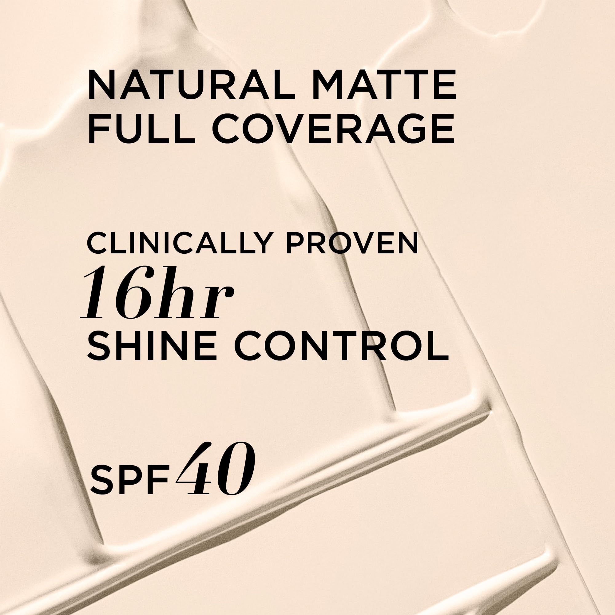 IT Cosmetics CC+ Cream Natural Matte (Fair Ivory) – SPF 40, 16HR Shine Control, Poreless Full Coverage Foundation