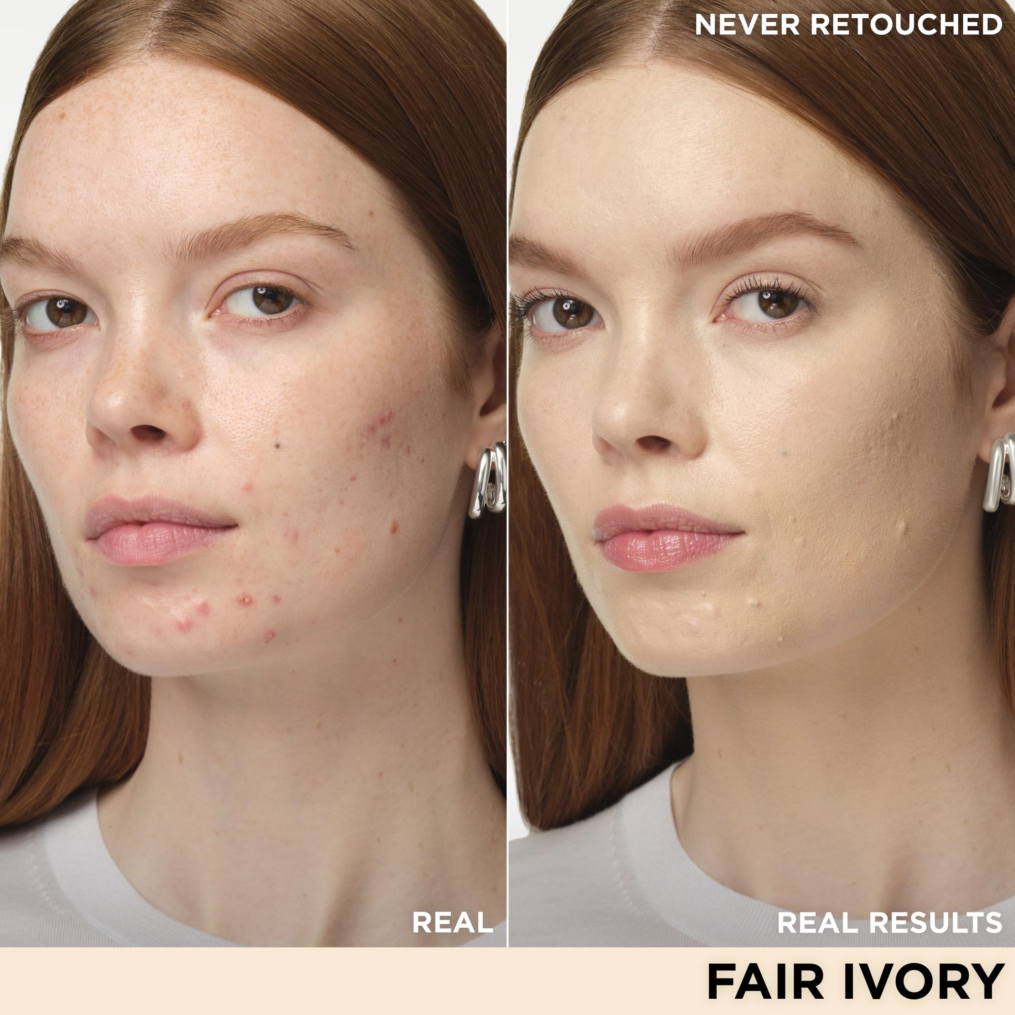 IT Cosmetics CC+ Cream Travel (Fair Ivory) – Full Coverage Foundation with SPF 50+, Hydrating Anti-Aging Serum, 0.4 fl oz