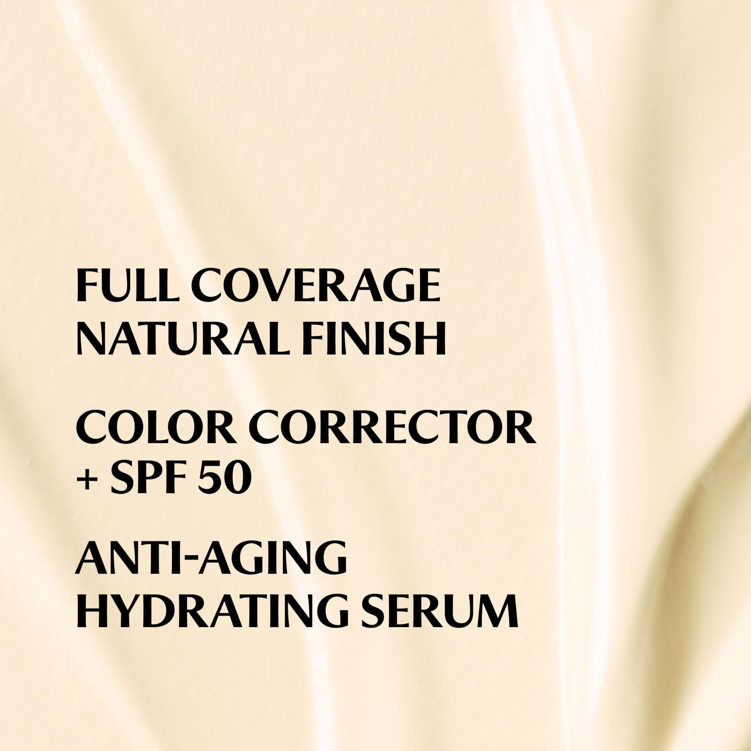 IT Cosmetics CC+ Cream Travel (Fair Ivory) – Full Coverage Foundation with SPF 50+, Hydrating Anti-Aging Serum, 0.4 fl oz