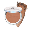 IT Cosmetics CC+ Airbrush Perfecting Powder Foundation Deep – Sheer to Full Coverage, Pore & Dark Spot Blur