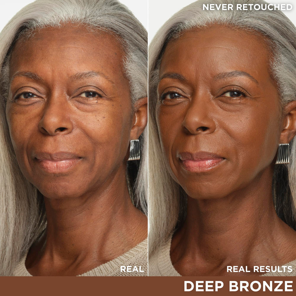 IT Cosmetics CC+ Cream Travel Deep Bronze SPF 50+ | Full Coverage Foundation + Anti-Aging Serum