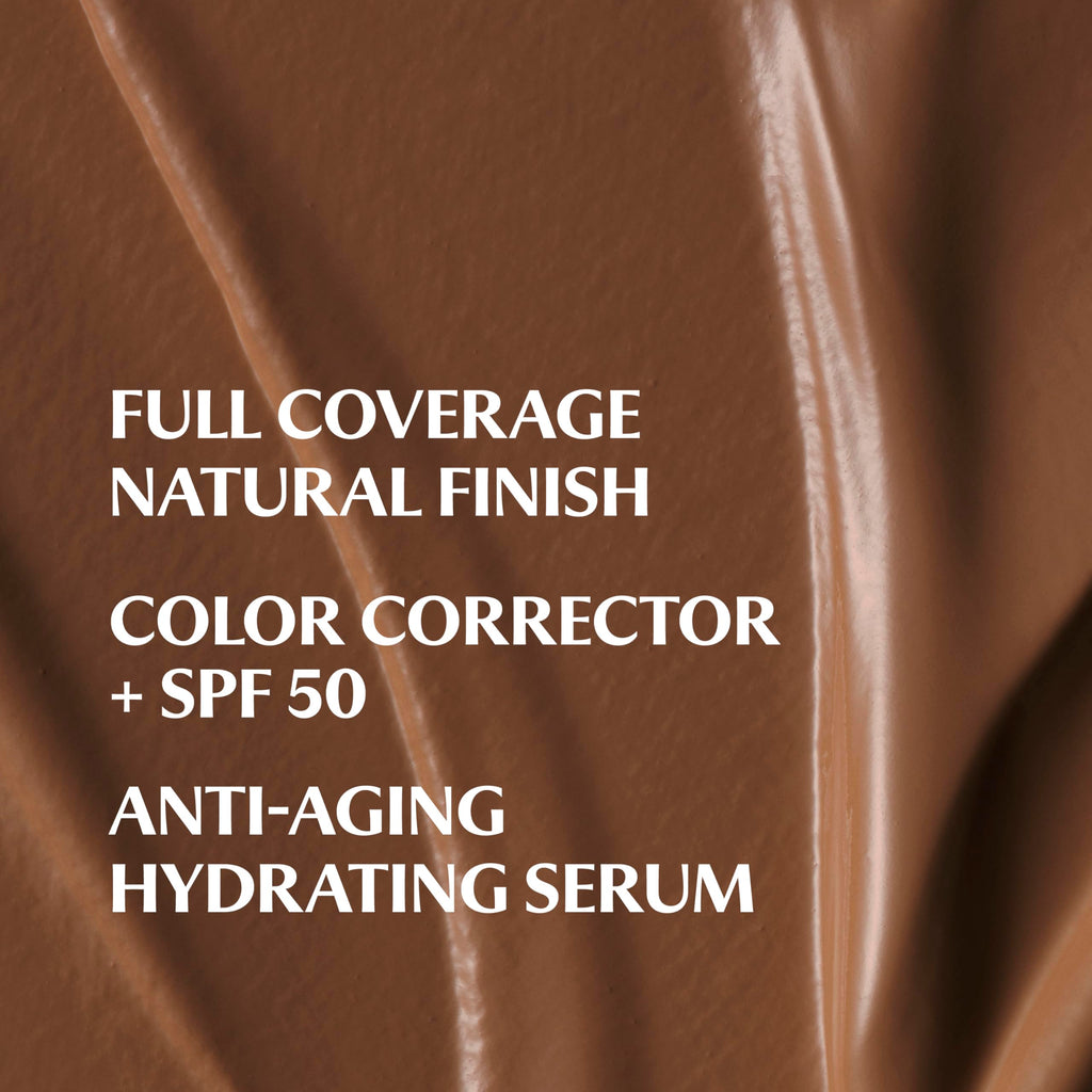 IT Cosmetics CC+ Cream Travel (Neutral Deep) – SPF 50+ Full-Coverage Foundation, Anti-Aging Serum, 0.4 fl oz