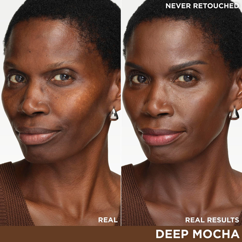 IT Cosmetics CC+ Cream Deep Mocha – Full Coverage Foundation with SPF 50+ + Hyaluronic Acid & Peptides