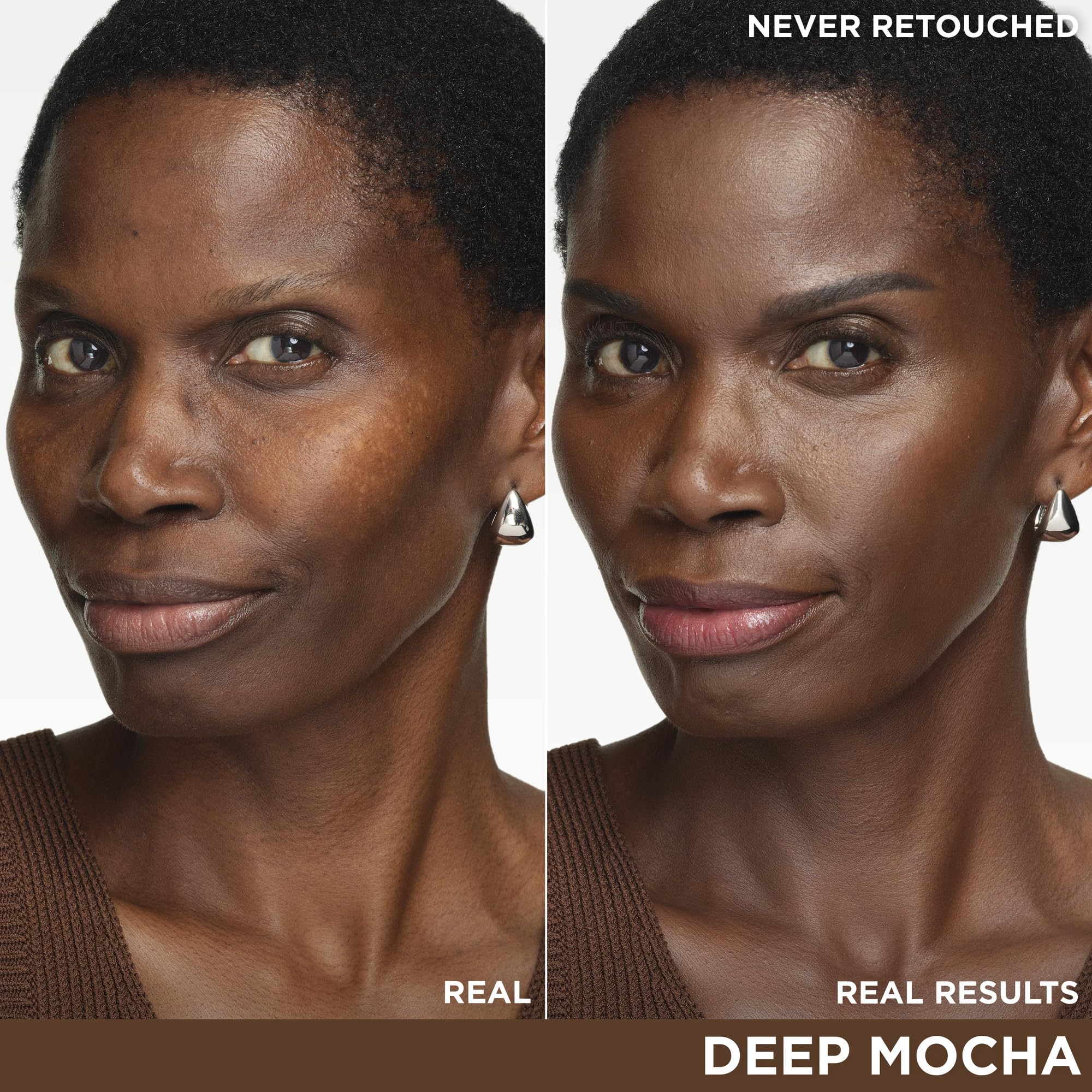 IT Cosmetics CC+ Cream Deep Mocha – Full Coverage Foundation with SPF 50+ + Hyaluronic Acid & Peptides