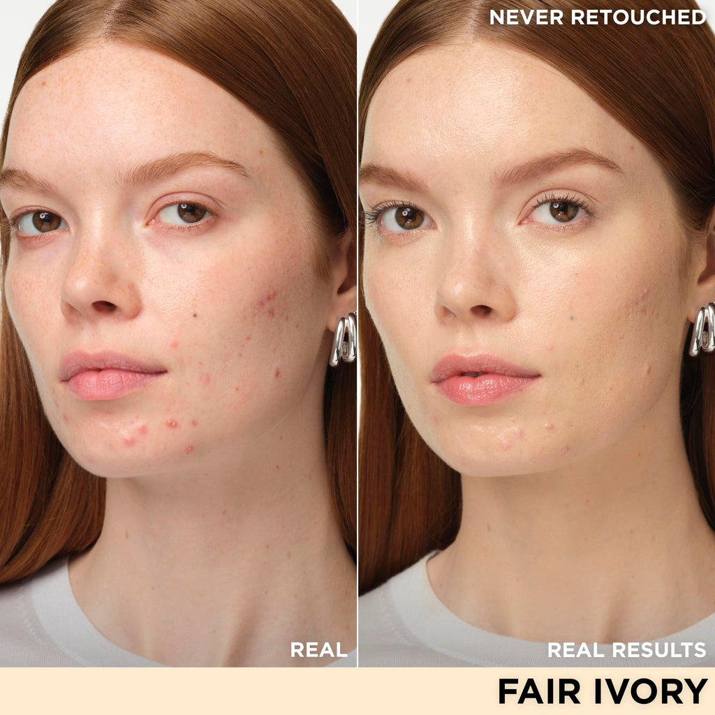 IT Cosmetics CC+ Nude Glow Fair Ivory — SPF 40 Medium Coverage Skin Tint with 2% Niacinamide + Hyaluronic Acid