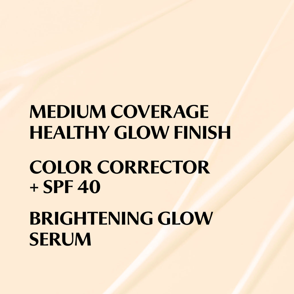 IT Cosmetics CC+ Nude Glow Fair Ivory — SPF 40 Medium Coverage Skin Tint with 2% Niacinamide + Hyaluronic Acid