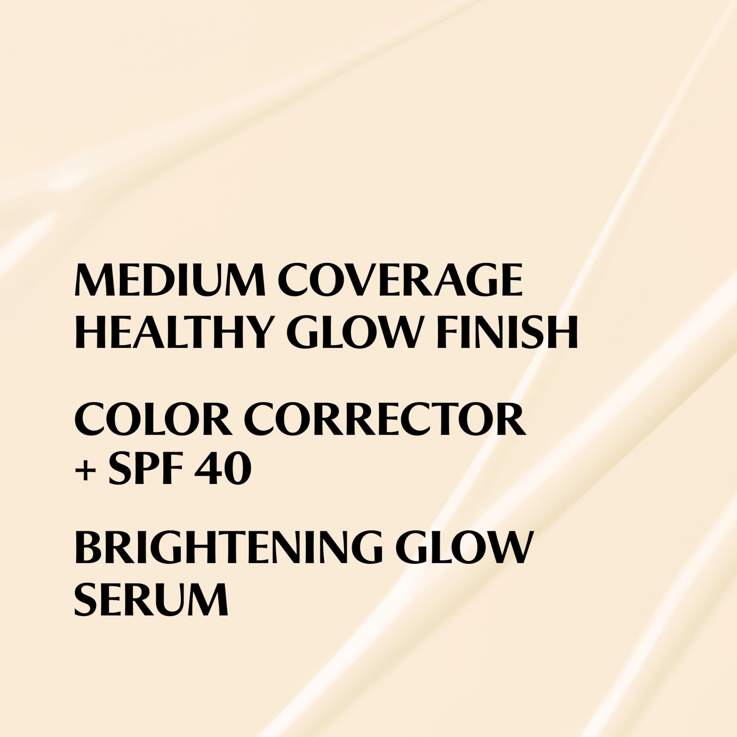 IT Cosmetics CC+ Nude Glow Fair Ivory — SPF 40 Medium Coverage Skin Tint with 2% Niacinamide + Hyaluronic Acid