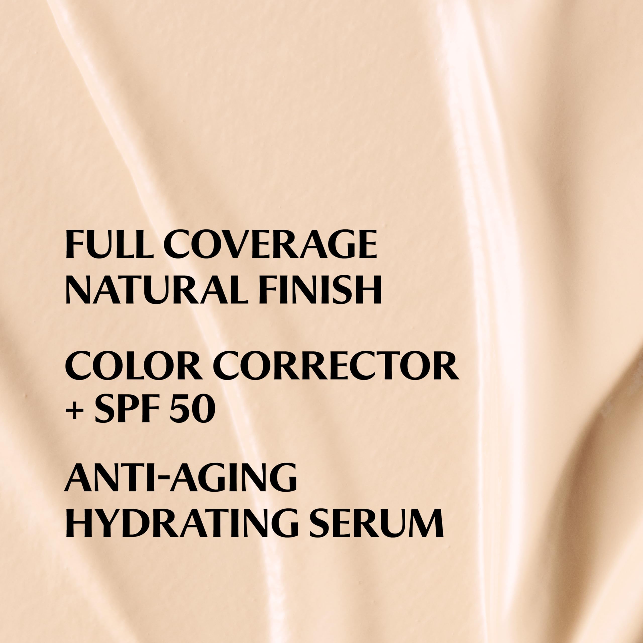 IT Cosmetics CC+ Cream (Fair Beige) – Full Coverage Foundation with SPF 50+, Hydration & Anti-Aging Serum