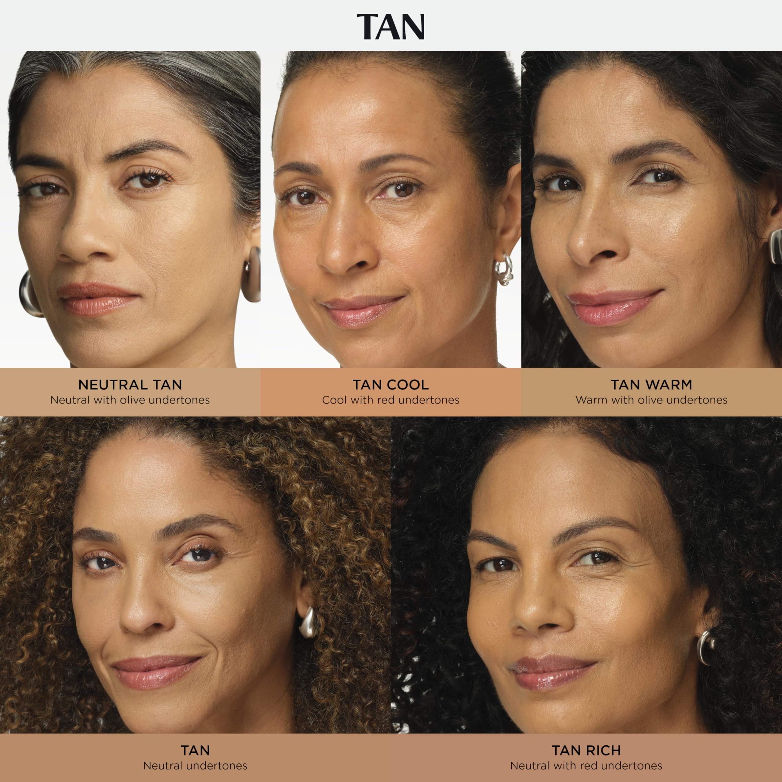 IT Cosmetics CC+ Cream Tan Warm – Full Coverage Foundation with SPF 50+