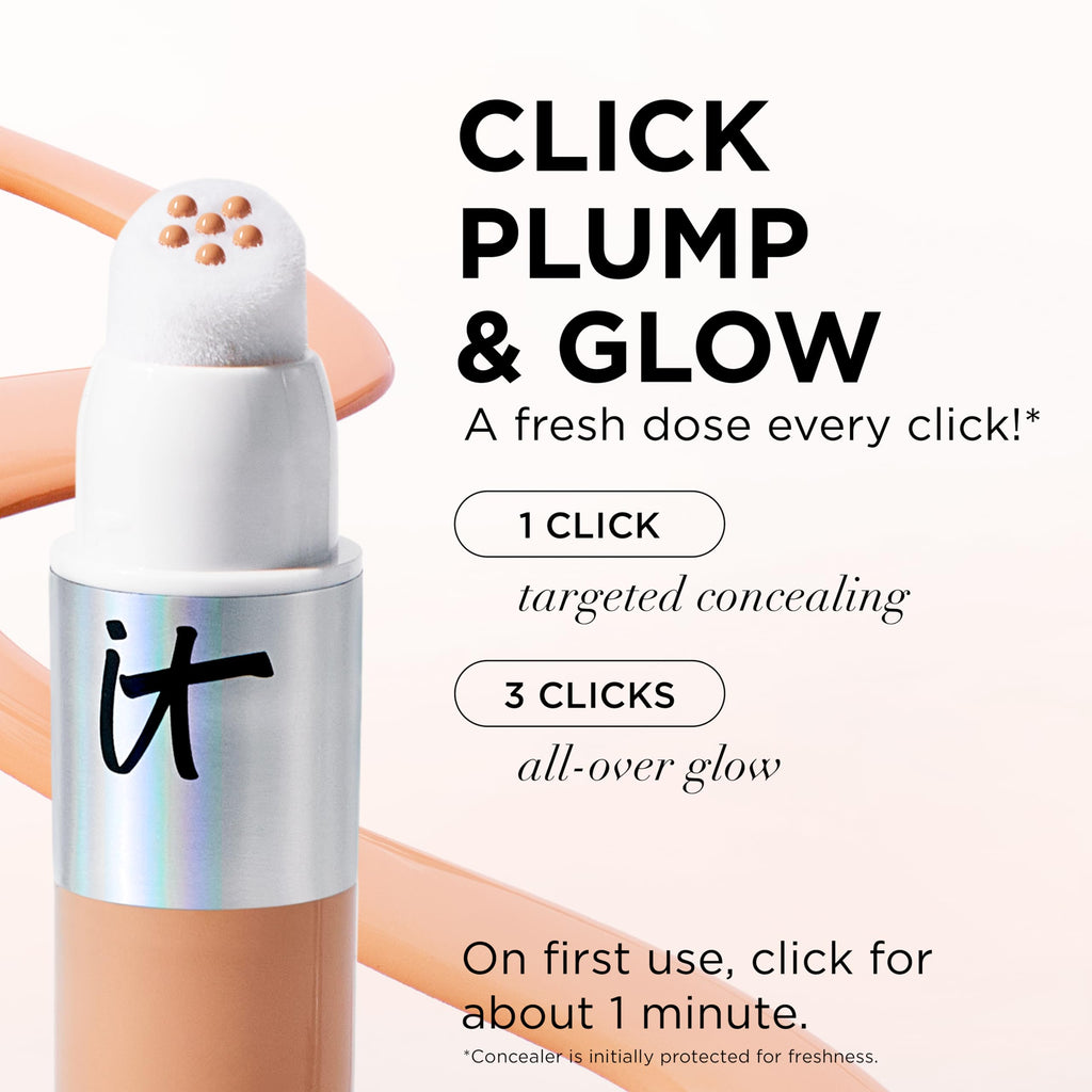 IT Cosmetics Do It All Radiant Concealer – Hydrating, Creaseless Medium Coverage (Light Cool)