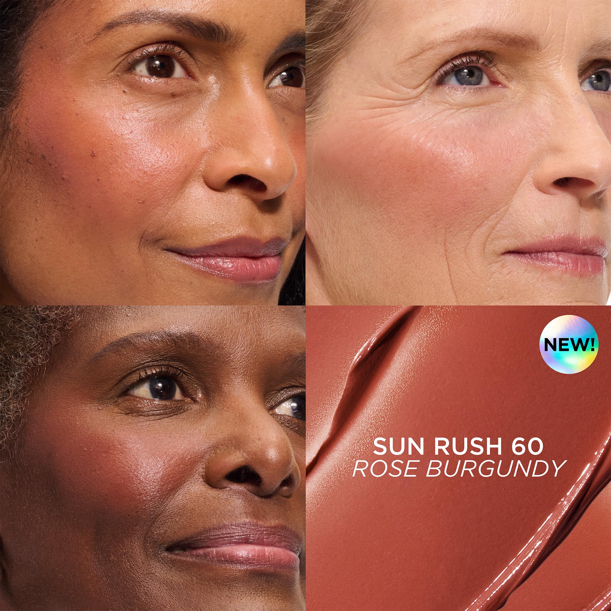 IT Cosmetics Do It All Serum Color Balm Sun Rush – Blendable Blush & Bronzer, 24HR Hydration