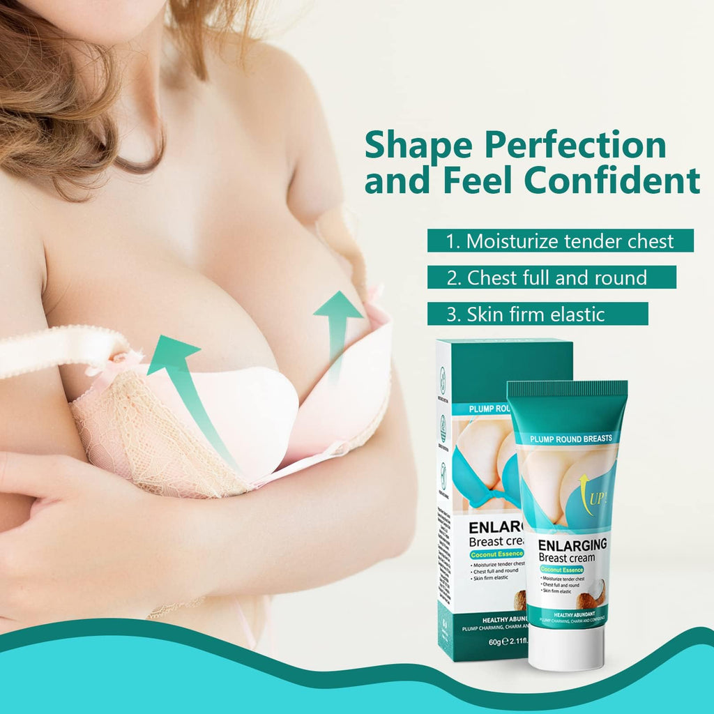 ITECFREELY Breast Enhancement Cream - Natural Firming, Lifting, Plumping (2.11 oz)