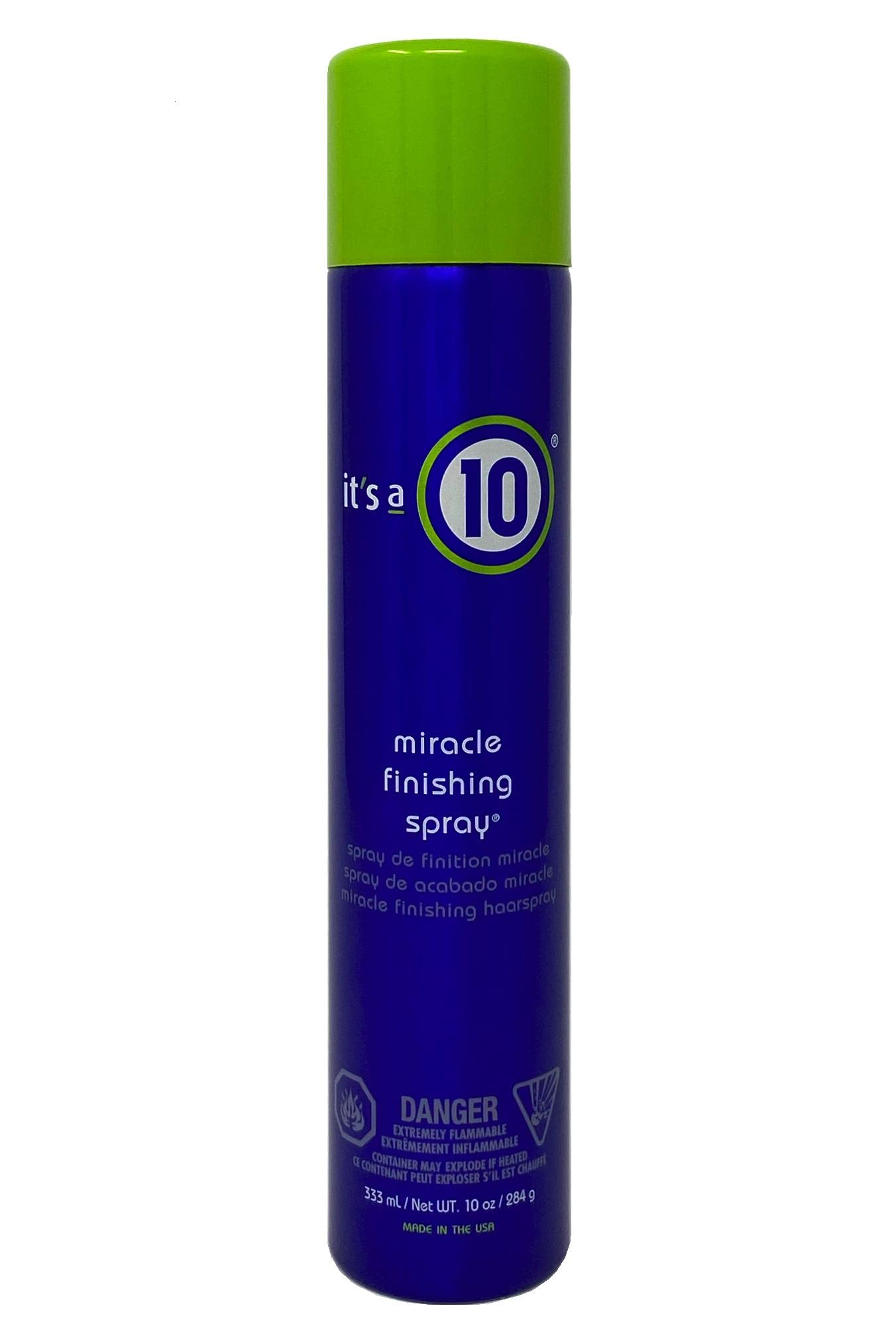 It's a 10 Haircare Miracle Finishing Spray, 10 oz  Brushable Hold, Shine, Quick-Dry
