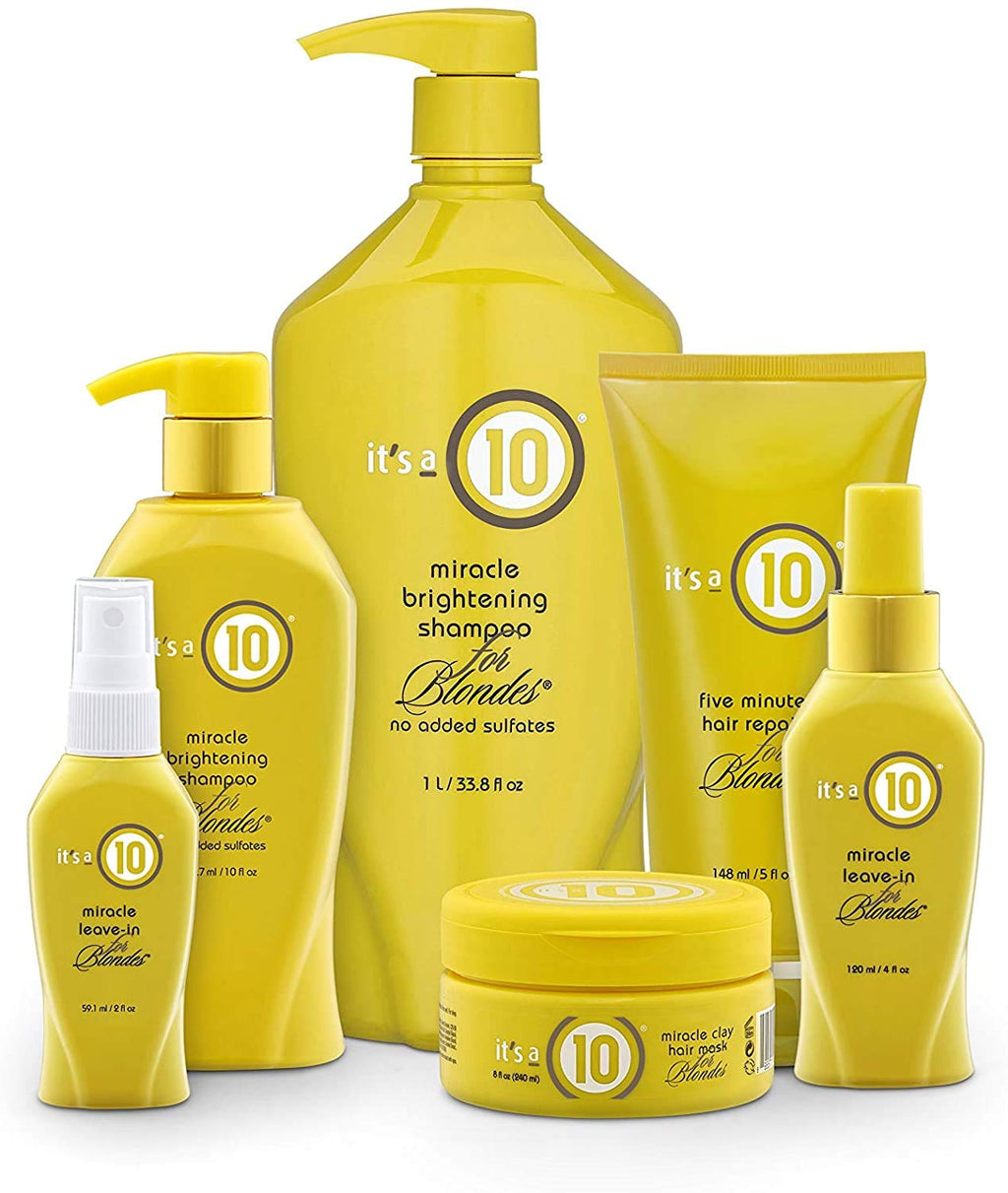 It's a 10 Haircare Miracle Leave-In for Blondes - 4 fl oz