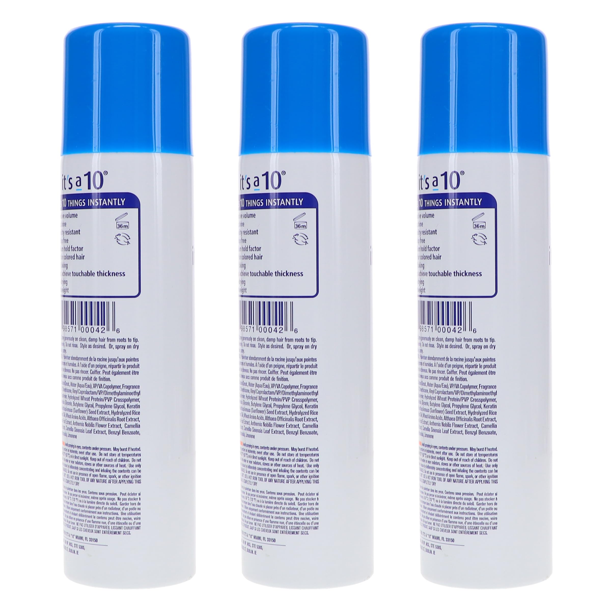 It's a 10 Haircare Miracle Blowdry Volumizer, 6 fl oz (Pack of 3)