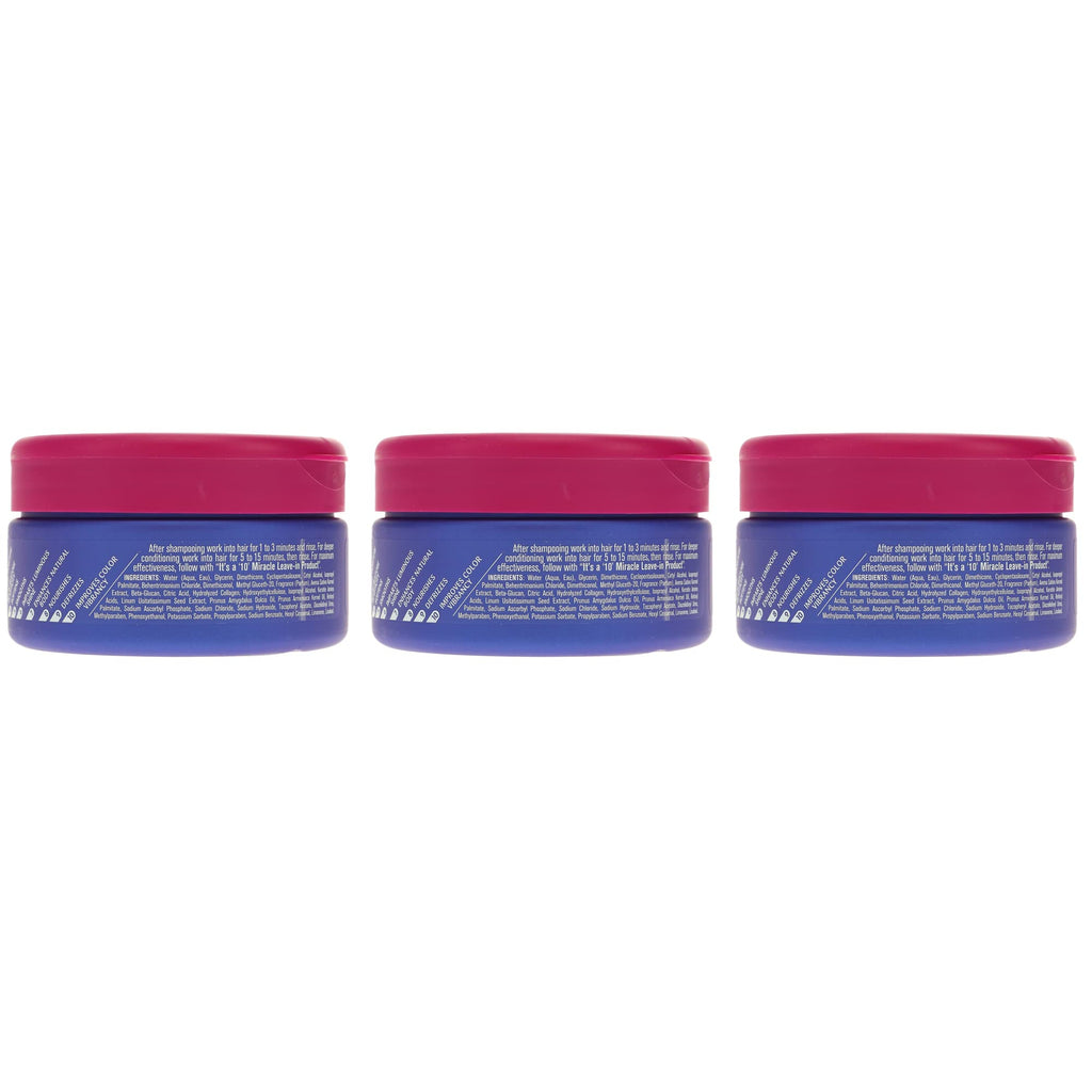 It's a 10 Haircare Miracle Hair Mask – 8 oz (Pack of 3) for Color-Treated Hair