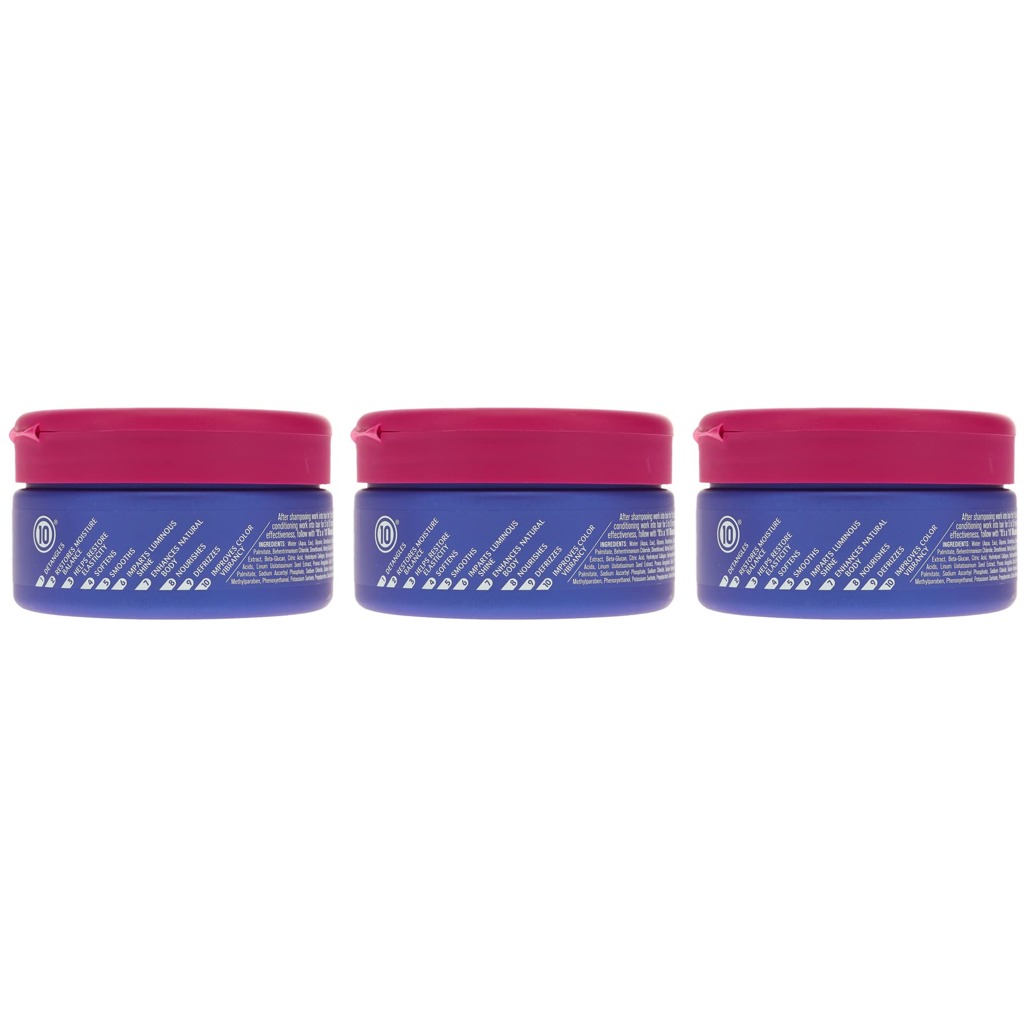 It's a 10 Haircare Miracle Hair Mask – 8 oz (Pack of 3) for Color-Treated Hair