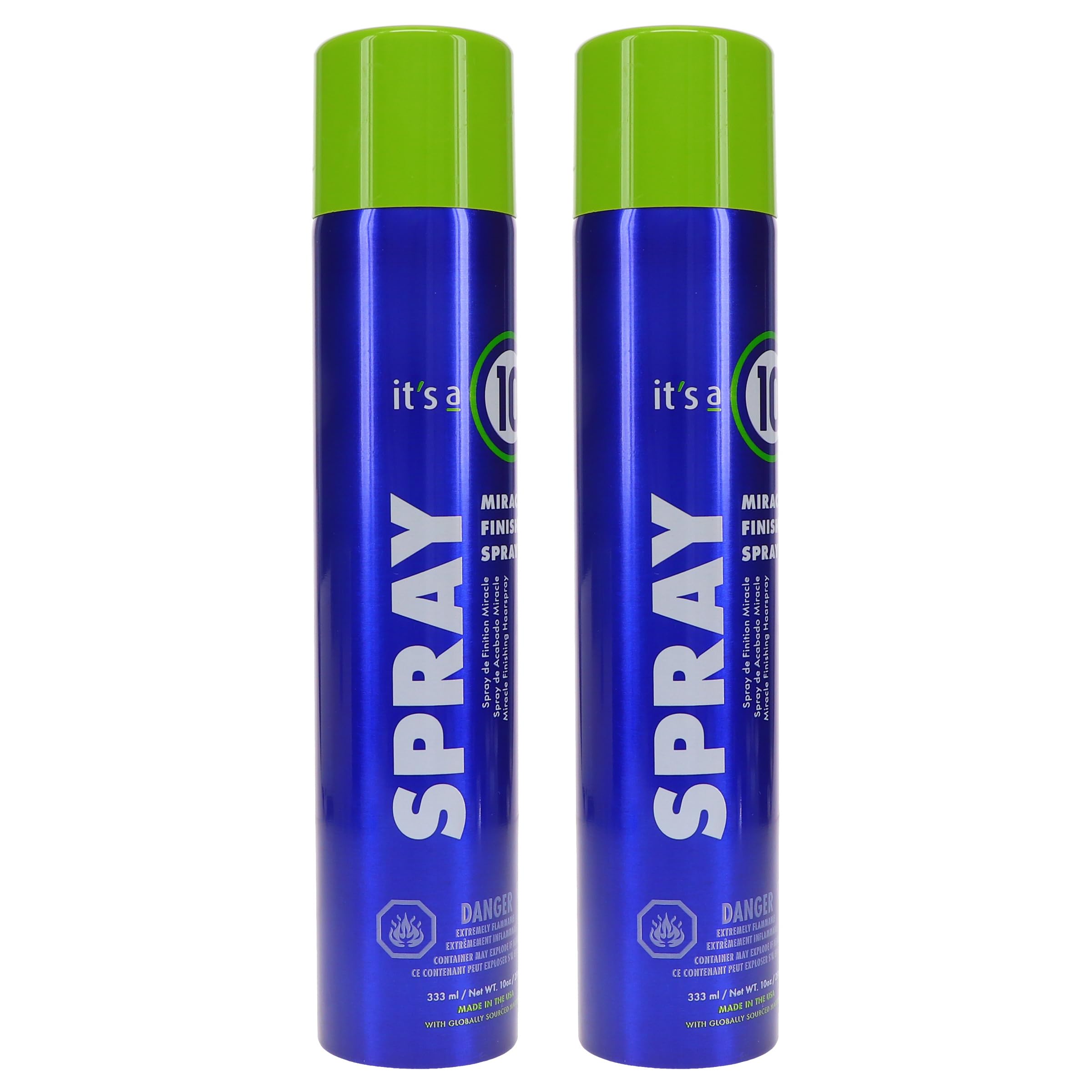 Its a 10 Miracle Finishing Spray (10oz-2 Pack) – Humidity-Resistant, Quick-Dry Finish