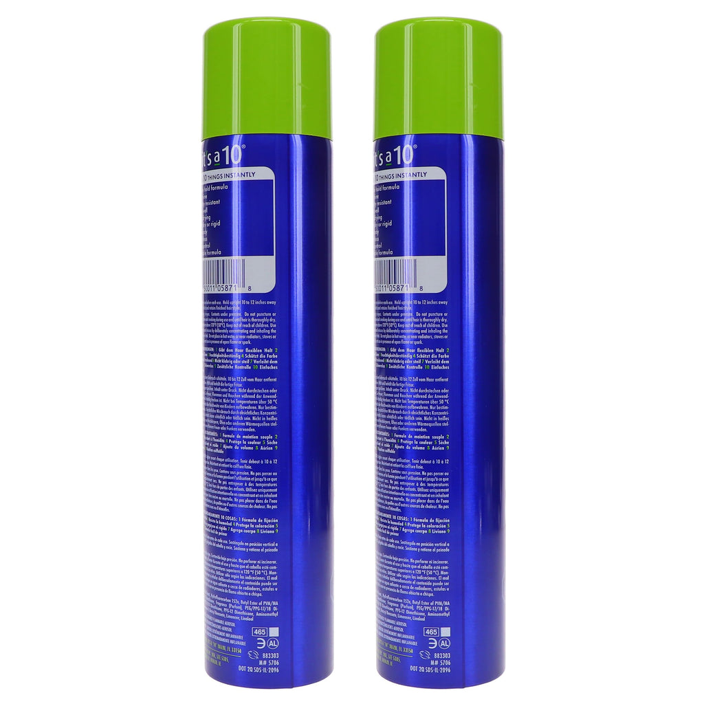 Its a 10 Miracle Finishing Spray (10oz-2 Pack) – Humidity-Resistant, Quick-Dry Finish