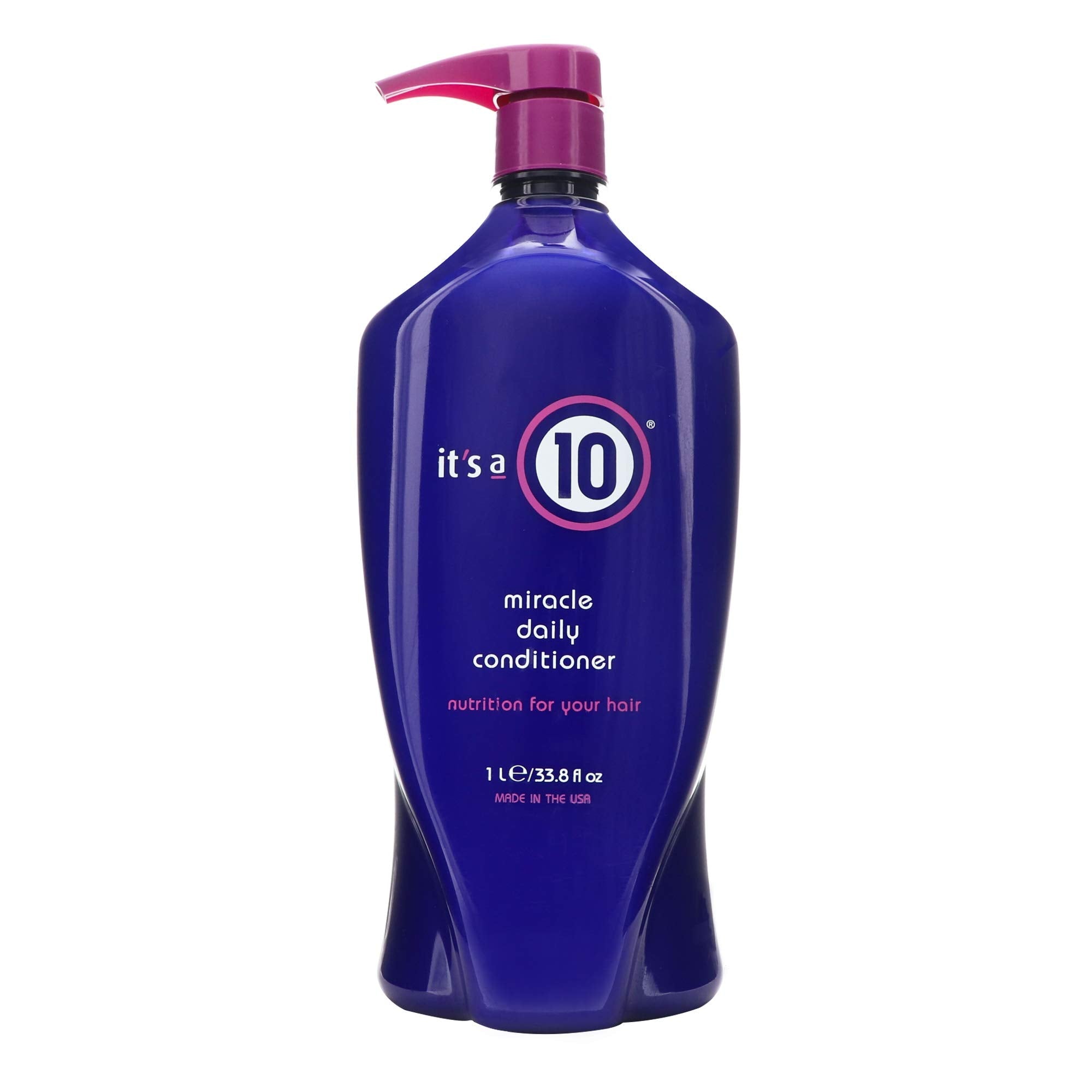 It's A 10 Miracle Moisture Shampoo 33.8 oz & Daily Conditioner 33.8 oz Duo – Hydration & Color-Safe Care