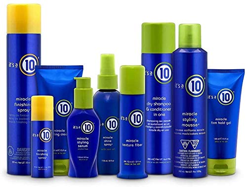 it's a 10 Miracle Styling Serum 4 oz (Pack of 2) | Humidity-Resistant, Smooth Shine