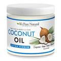 It's Pure Natural Extra Virgin Coconut Oil (16 oz) – Skin, Hair, Cuticles & Massage