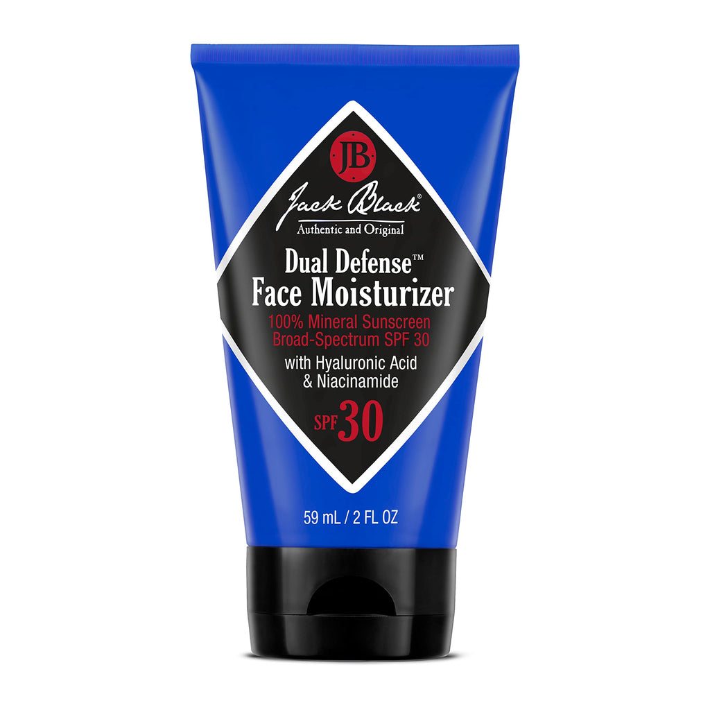 Jack Black Dual Defense Facial Moisturizer SPF 30 – Mineral, Weightless Hydration