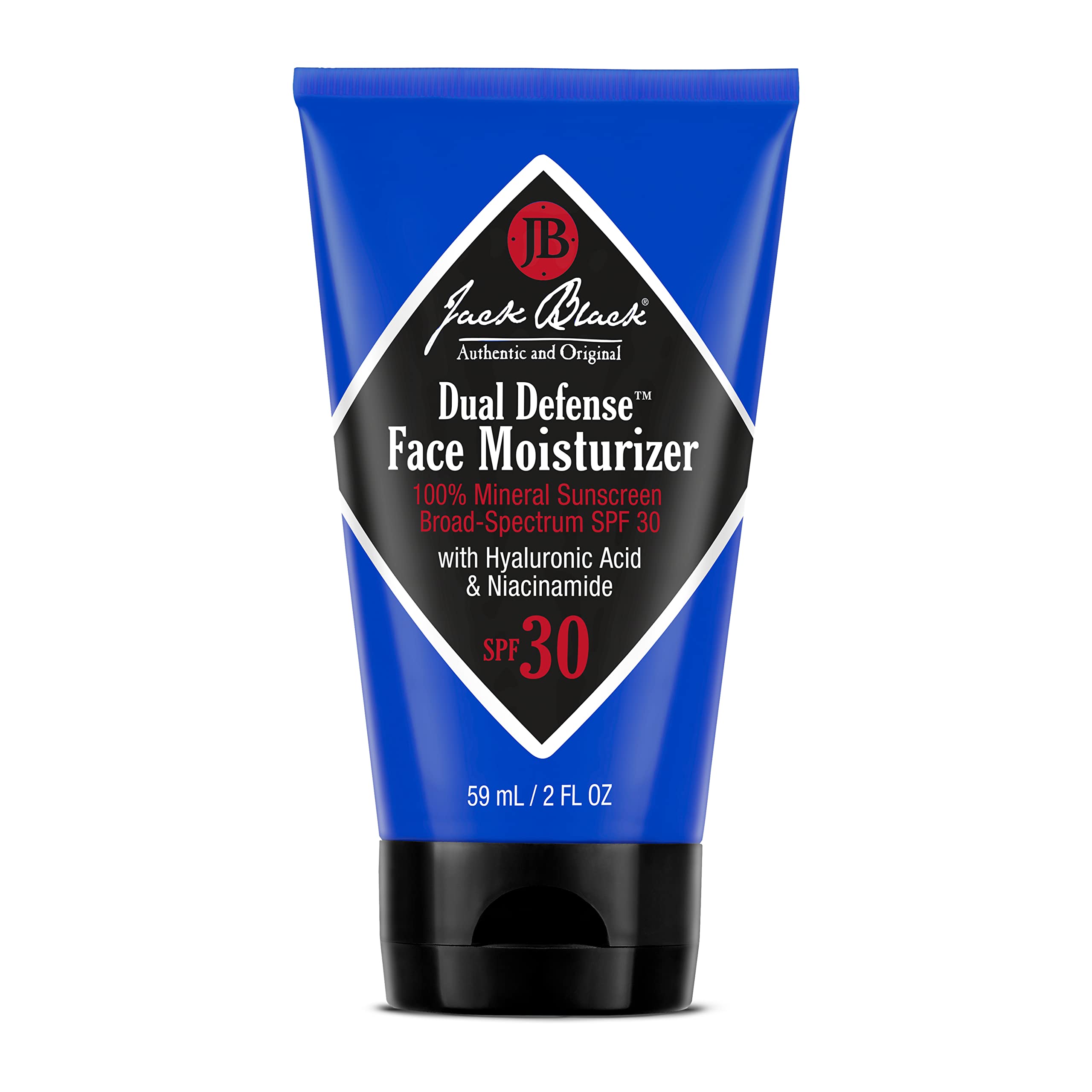 Jack Black Dual Defense Facial Moisturizer SPF 30 – Mineral, Weightless Hydration
