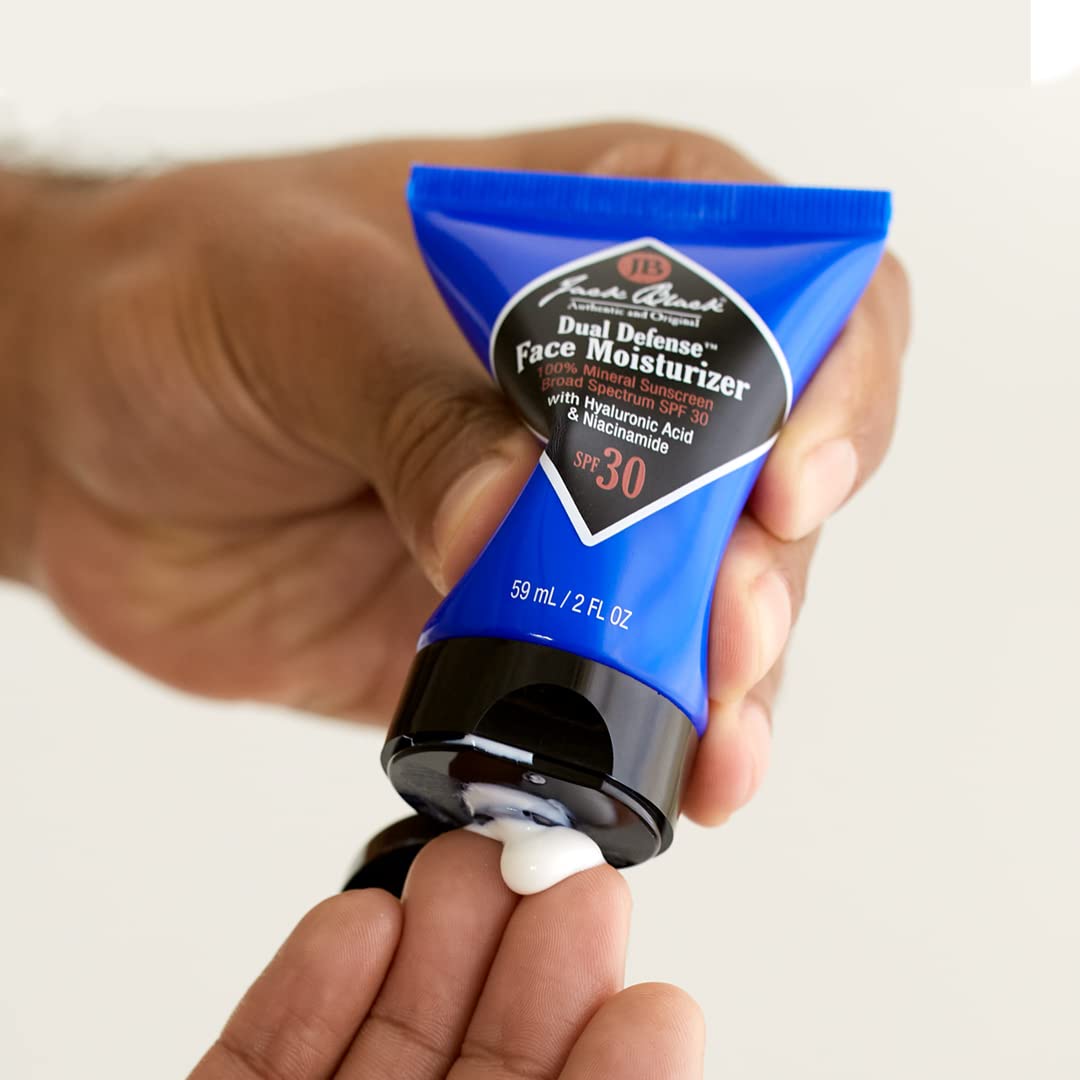 Jack Black Dual Defense Facial Moisturizer SPF 30 – Mineral, Weightless Hydration