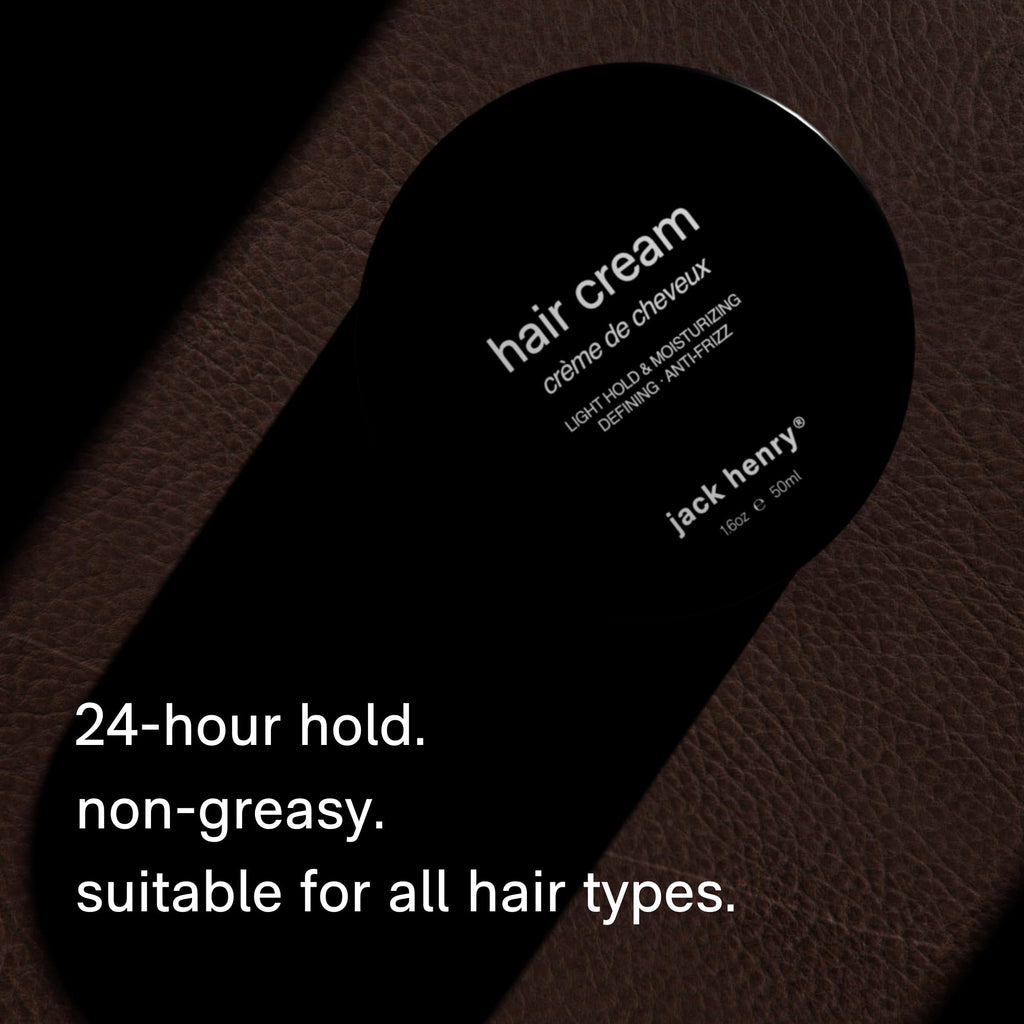 Jack Henry Hair Styling Cream – Light Hold & Subtle Shine for All Hair Types