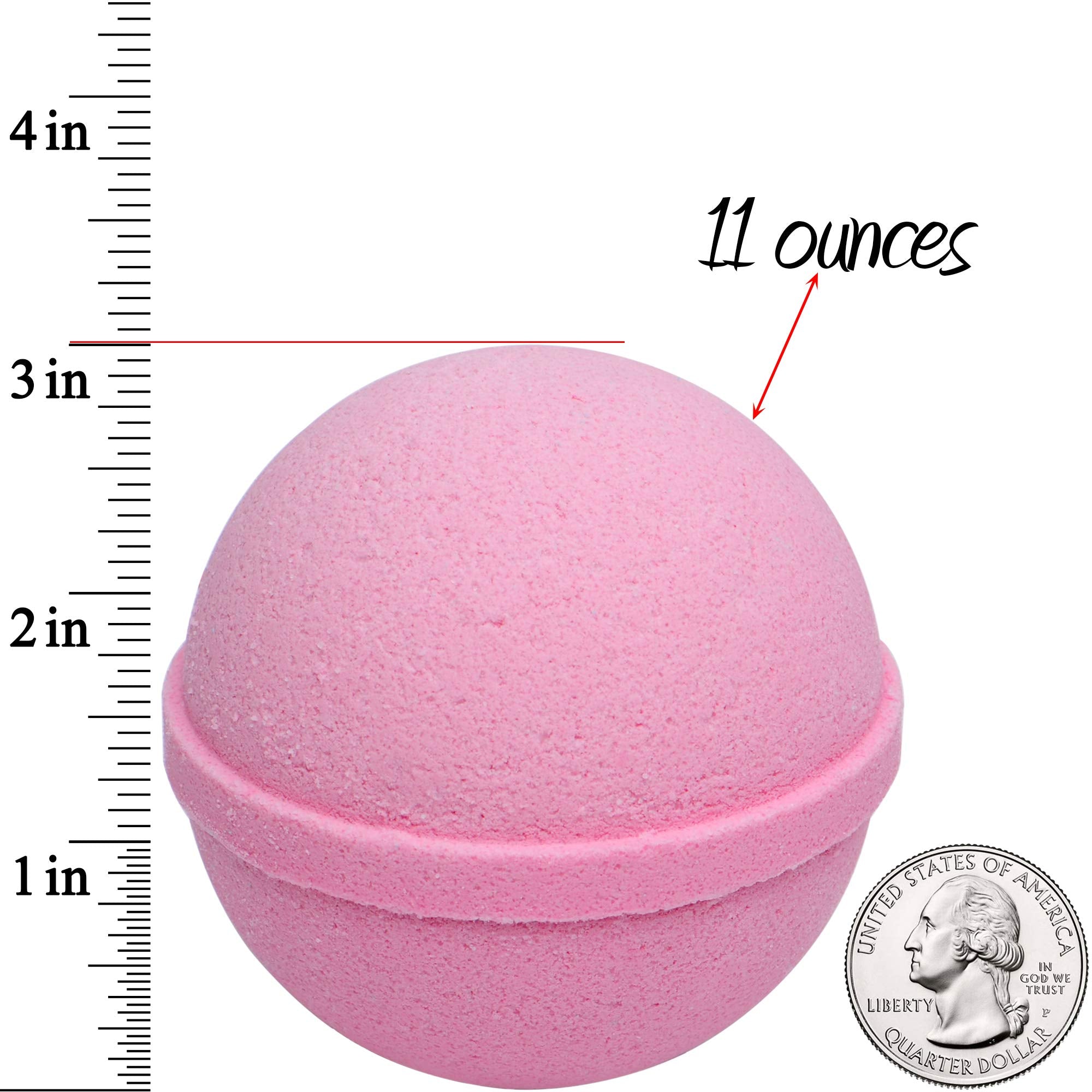 Jackpot Candles Mermaid Love Potion Bath Bombs Gift Set – 2 x 10oz with Ring Surprises, Made in USA