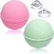 Mermaid Love Potion Bath Bombs Gift Set - 2 x 10oz with Hidden Ring Inside | Jackpot Candles