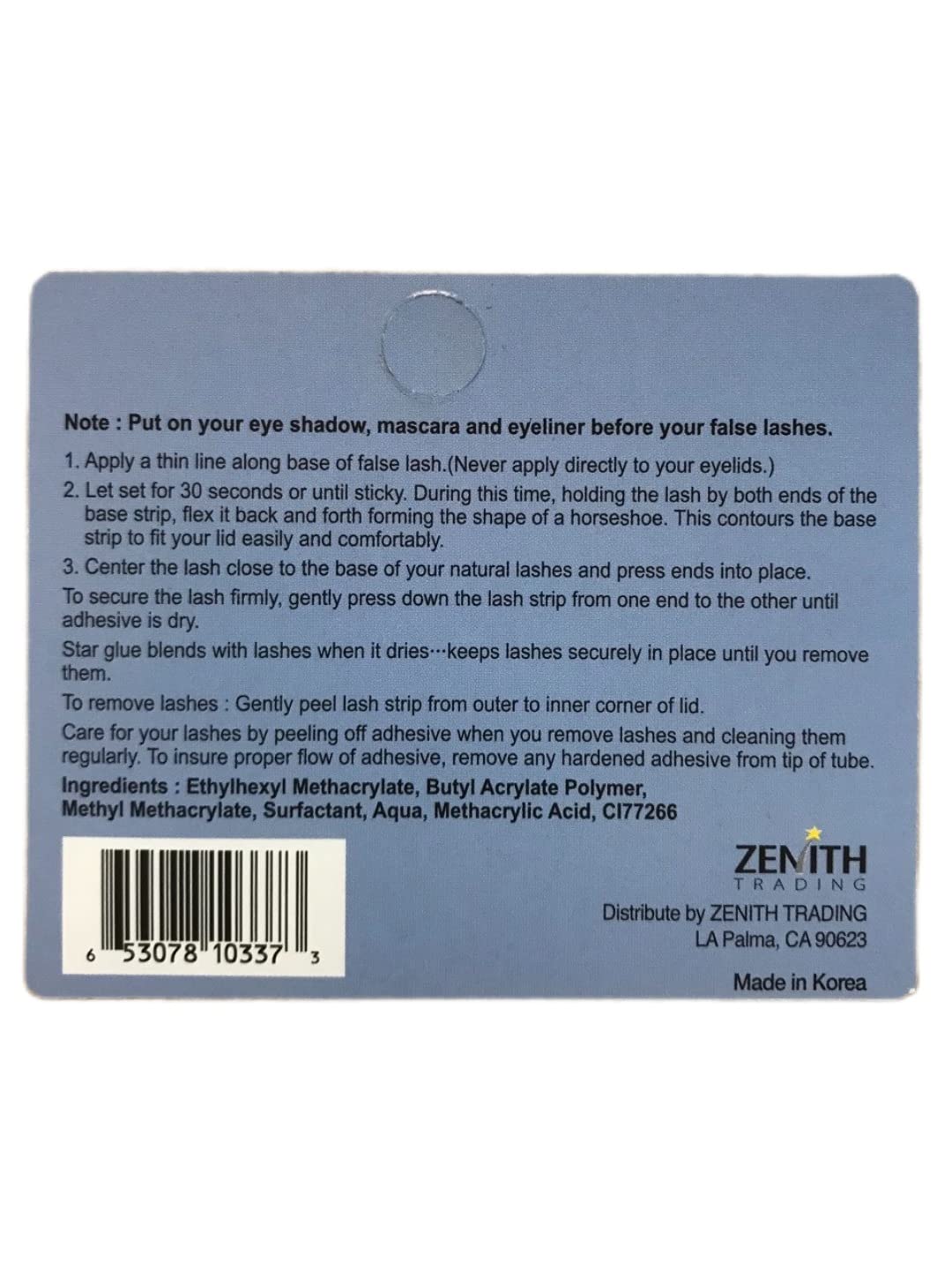 JAIDI Star Glue - Super Strong Eyelash Adhesive (Dark, Brush-On) 2/4/6 PCS