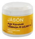 Jason Moisturizing Vitamin E Age Renewal Creme – 4 oz Pack of 3