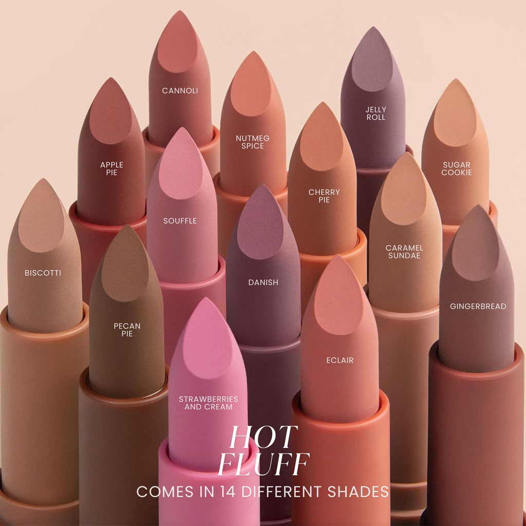 Jason Wu Beauty Hot Fluff Modern Matte Lipstick — 3-in-1 Lip, Cheek, Eye (Sugar Cookie) 3.8g