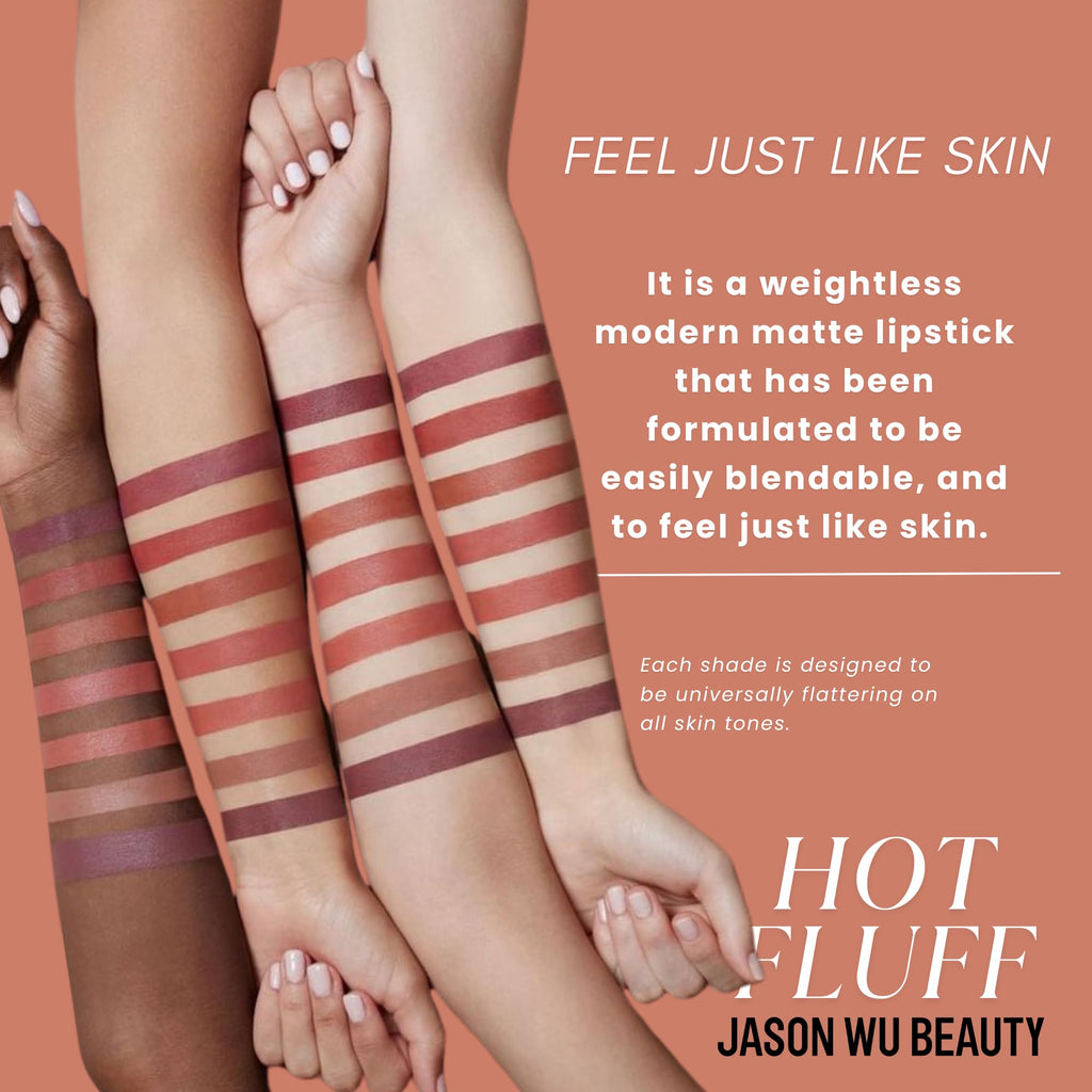 Jason Wu Beauty Hot Fluff Modern Matte Lipstick — 3-in-1 Lip, Cheek, Eye (Sugar Cookie) 3.8g
