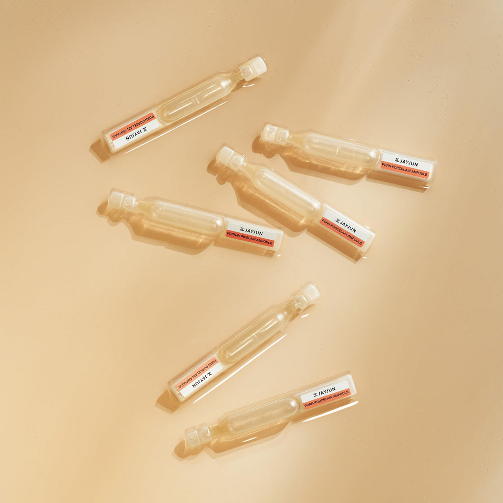 JAYJUN JJ PDRN Porcelain Ampoules – 1.5 ml x 30, Salmon PDRN, Hyaluronic Acids & Ceramide NP
