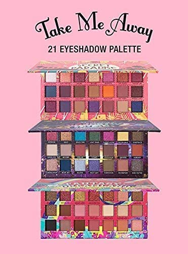 J.CAT BEAUTY Take Me Away 21 Eyeshadow Palette – Majestic Galaxy | Matte & Shimmer Shades