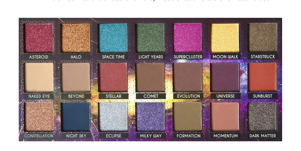 J.CAT BEAUTY Take Me Away 21 Eyeshadow Palette – Majestic Galaxy | Matte & Shimmer Shades